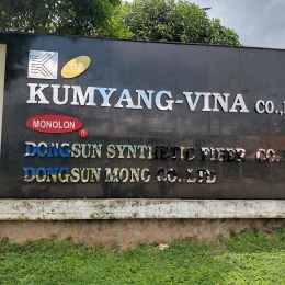 CHỮ NỔI INIOX CÔNG TY KUMYANG VINA
