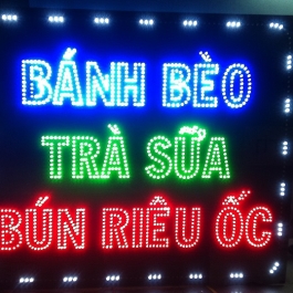 BẢNG HIỆU ĐÈN LED