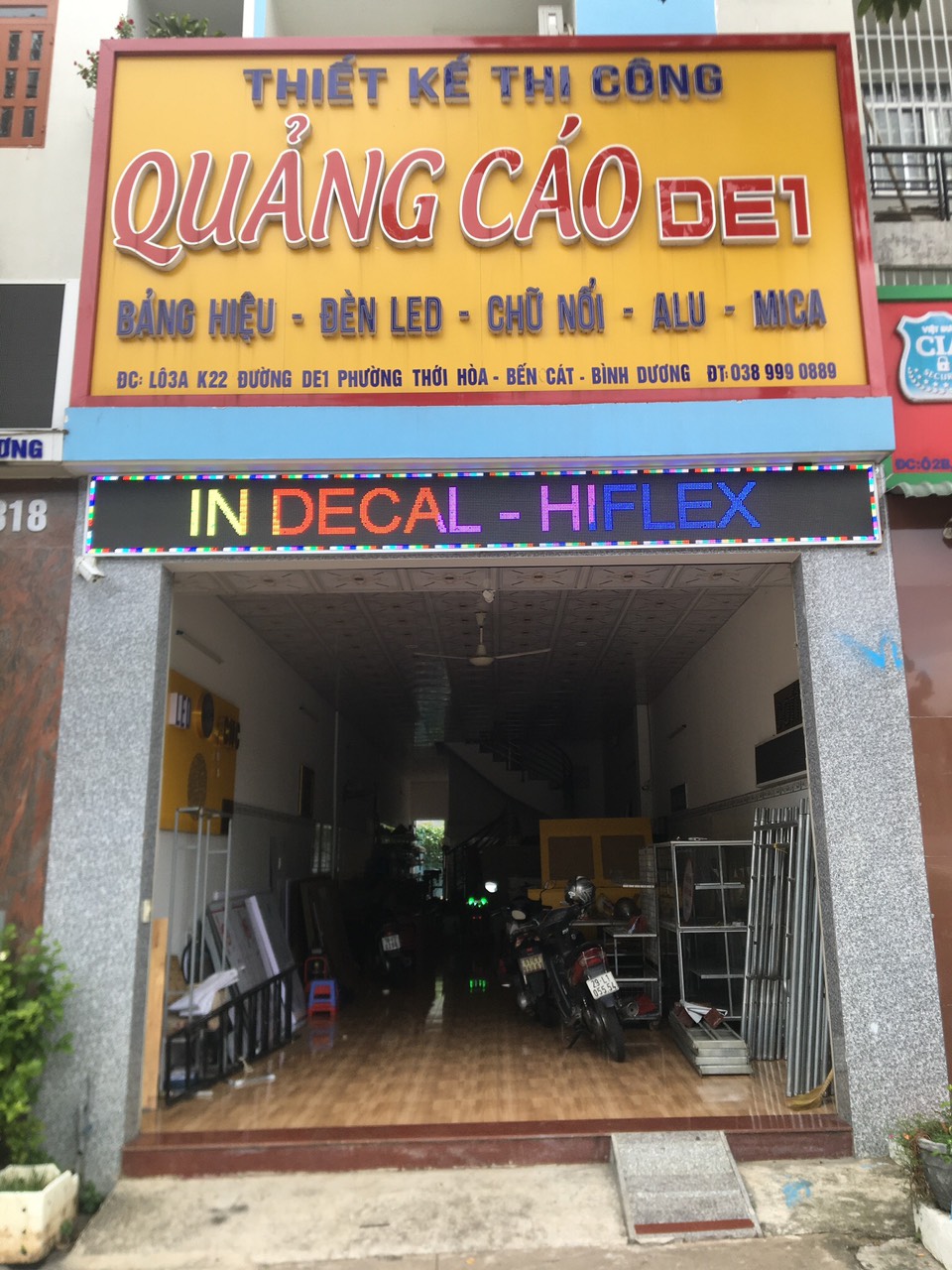 mặt dựng alu đẹp tphcm