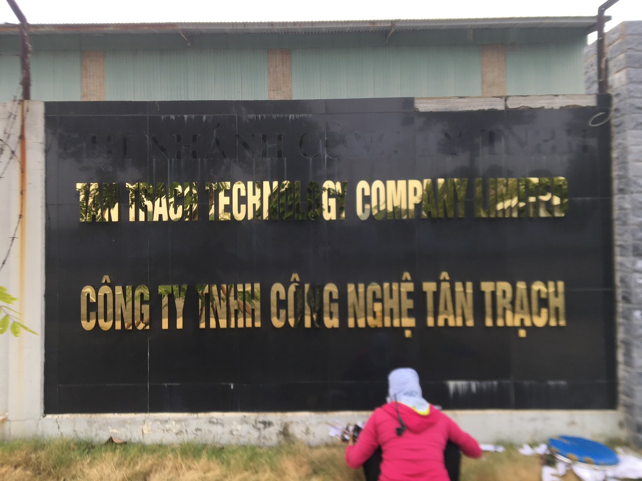 BẢNG HIỆU CÔNG TY TÂN TRẠCH - VSIP 2