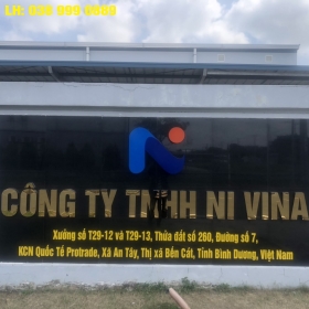 BẢNG HIỆU CÔNG TY