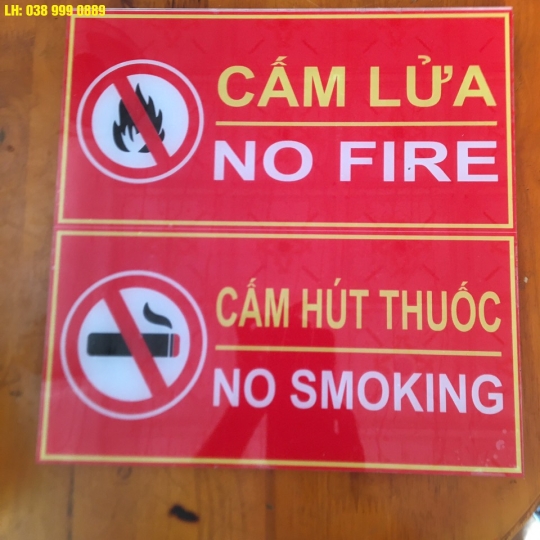 BẢNG TÊN MICA