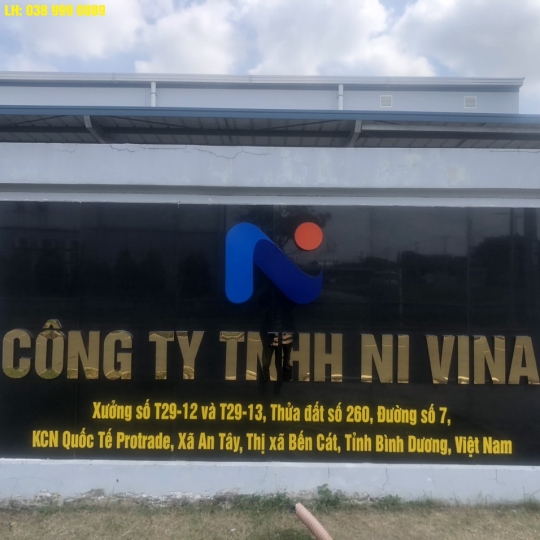 BẢNG HIỆU CÔNG TY