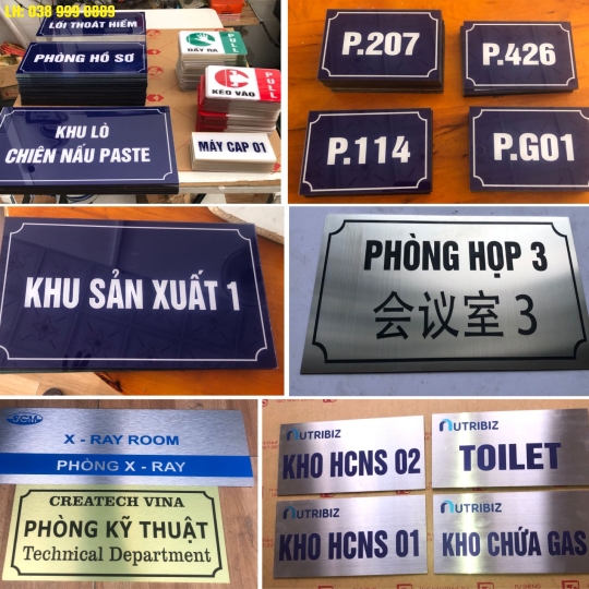Bảng tên phòng ship hàng toàn quốc