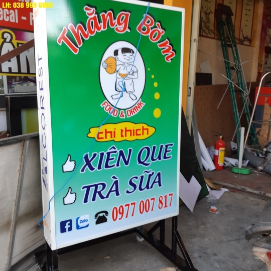 BẢNG HIỆU QUẢNG CÁO IN BẠT HIFLEX, HỘP ĐÈN