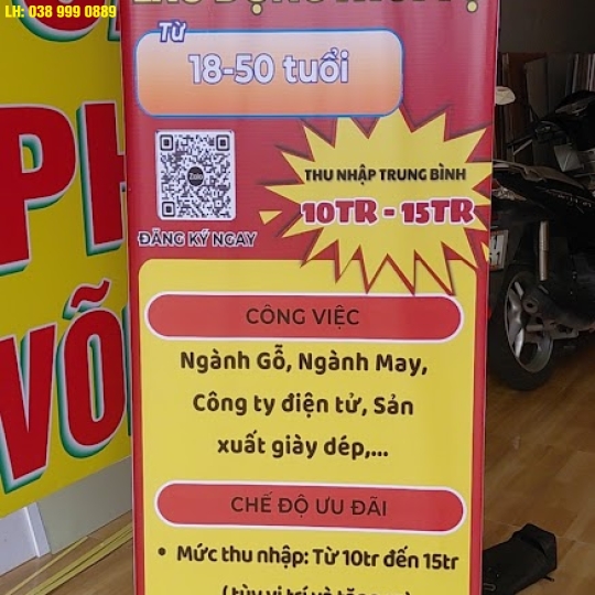 in băng rôn